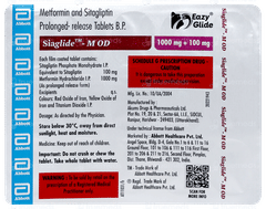 Siaglide M Od 100/1000 Tablet Pr 15 Siaglide M Od 100/1000 Tablet Pr 15
