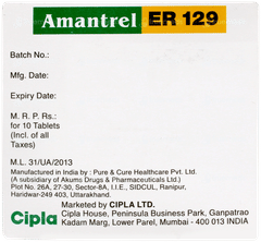 Amantrel Er 129 Tablet 10