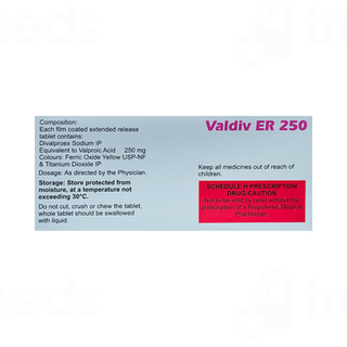 Valdiv Er 250 MG Tablet 10