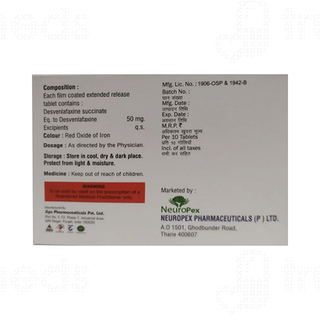 Dvpex 50 MG Tablet 10