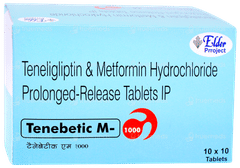 Tenebetic M 1000 Tablet Pr 10