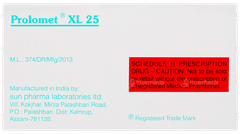 Prolomet Xl 25 Tablet 15 Prolomet Xl 25 Tablet 15