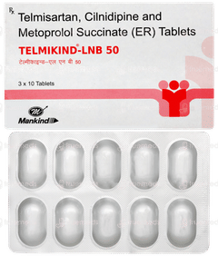 Telmikind Lnb 50 Tablet 10 Telmikind Lnb 50 Tablet 10