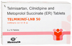 Telmikind Lnb 50 Tablet 10 Telmikind Lnb 50 Tablet 10