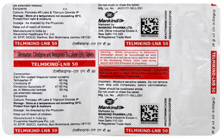 Telmikind Lnb 50 Tablet 10