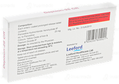 Depixon Cr 25 Mg Tablet 10
