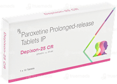 Depixon Cr 25 Mg Tablet 10