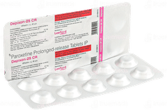 Depixon Cr 25 Mg Tablet 10