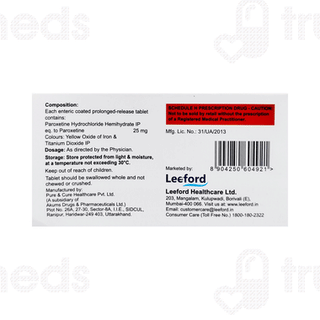 Depixon Cr 25 MG Tablet 10
