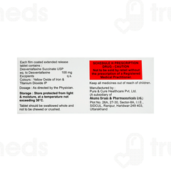Devan 100 MG Tablet 10