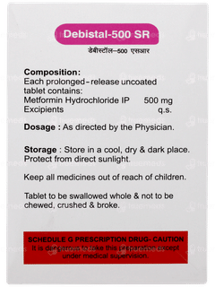 Debistal 500 Sr Tablet 15 Debistal 500 Sr Tablet 15