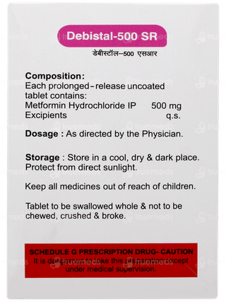 Debistal 500 Sr Tablet 15