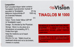 Tinaglob M 1000 Tablet 10