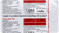 Tinaglob M 1000 Tablet 10