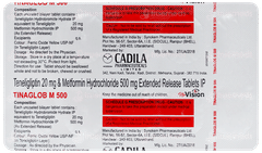 Tinaglob M 500 Tablet 10