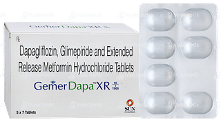 Gemer Dapa Xr 10/1/1000 Tablet 7