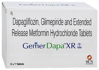 Gemer Dapa Xr 10/1/1000 Tablet 7