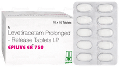 Epilive Er 750 Tablet 10