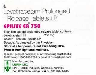 Epilive Er 750 Tablet 10