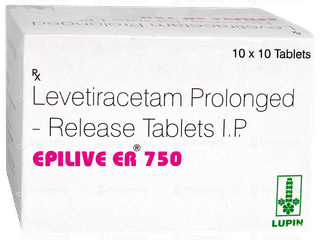 Epilive Er 750 Tablet 10