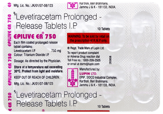 Epilive Er 750 Tablet 10
