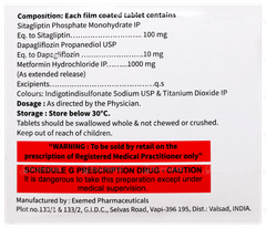 Sitahenz Dm 1000 Tablet 10