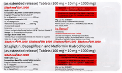 Sitahenz Dm 1000 Tablet 10