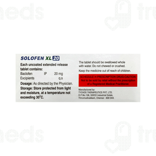 Solofen Xl 20 MG Tablet 10