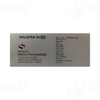 Solofen Xl 20 MG Tablet 10
