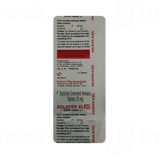 Solofen Xl 20 MG Tablet 10