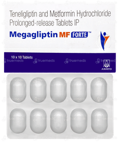 Megagliptin Mf Forte Tablet 10