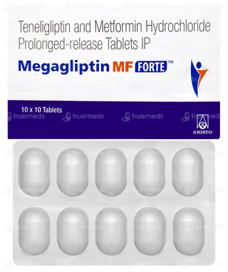 Megagliptin Mf Forte Tablet 10