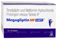Megagliptin Mf Forte Tablet 10