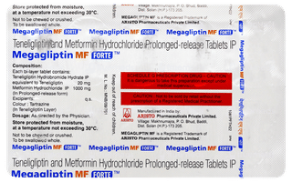 Megagliptin Mf Forte Tablet 10