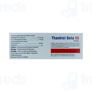 Thanktel Beta 50 MG Tablet 10