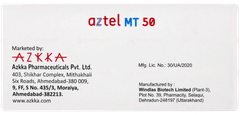 Aztel Mt 50 Tablet 15 Aztel Mt 50 Tablet 15