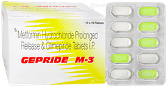 Gepride M 3 Tablet Pr 10