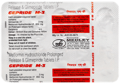 Gepride M 3 Tablet Pr 10 Gepride M 3 Tablet Pr 10