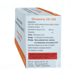 Divawave Od 500 MG Tablet 10
