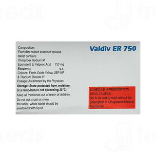 Valdiv Er 750 MG Tablet 10