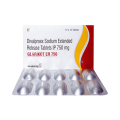 Glarikot Er 750 MG Tablet 10 Glarikot Er 750 MG Tablet 10