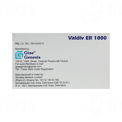 Valdiv Er 1 GM Tablet 10
