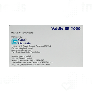 Valdiv Er 1 GM Tablet 10