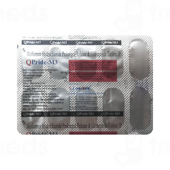 Qpride M 3 MG Tablet 10