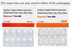 Dapanux Trio 500 Tablet 10 Dapanux Trio 500 Tablet 10