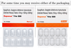 Dapanux Trio 500 Tablet 10