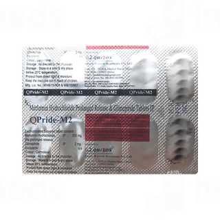 Qpride M 2 MG Tablet 10