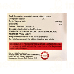 Divalio 500 MG Tablet 10