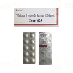Qsart B 25 MG Tablet 10 Qsart B 25 MG Tablet 10