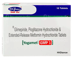 Yogamet Gmp 1 Tablet 10